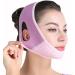 Double Chin Reducer V Line Facial Mask Face Lifting Tape Soft Chin Strap for Women Restore Skin Elasticity Face Lifting Tape Purple - Buy Online on GoSupps.com