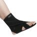 Upgraded Drop Foot Brace for Walking with Shoes - Dual Forefoot Support Plates Adjustable Soft AFO Foot Drop TBI ALS MS Bone Fracture Fits Women & Men (Right L/XL) Right L/XL