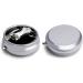Funny Cow Head Round Pill Box | 3 Compartment Decorative Metal Organizer | Portable Pocket Medicine Case - Buy Online on GoSupps.com