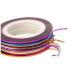 10 Colors Nail Art Striping Tape Line Sticker Rolls - Pretty Decoration for Unique Designs - Buy Online on GoSupps.com