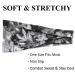 Huachi Women's Tie Dye Headbands Set for Yoga Workout - Pack of 8 Sweat Wicking Hair Bands - Buy Online on GoSupps.com