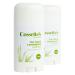 Cossette's Naturals - Natural Effective Deodorant for Men and Women Aluminum Free Parabens Free With Premium Essential Oils (Tea Tree & Lemongrass 2.65 oz (2 Pack)) Tea Tree & Lemongrass 2.65 Ounce (2 Pack)