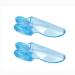 Bunion Cushion Protector 1Pair Of Bunion Corrector Pads With Separator For Big Toe Gel Shield For Foot Pains Relief Cocoons Corns Self Pedicure Foot Rest (blue One Size) One Size Blue