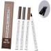 FOMIYES 8 pcs Eyebrow Pen Four-pronged #brown #dark Long-lasting Grey Pencil #black Liquid Makeup #chestnut 1 count (Pack of 1) As Shownx2pcs - Buy Online on GoSupps.com