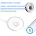 Rnitle USB Charger Replacement for Oral-B Electric Toothbrush | Inductive Charging Station & Cable | Portable White Charger - Buy Online on GoSupps.com