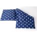 Rapeseed Pillow 20x50cm - Large 3-Chamber Heat Pad & Grain Pillow in Stars Blue - Perfect for Relaxation - Buy Online on GoSupps.com