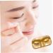 10Pcs Face-Shaped Eyelash Trays Portable Empty Lash Packaging Box for False Eyelashes Durable PVC Storage Care Box Gold - Buy Online on GoSupps.com