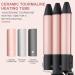 3 Barrel Hair Waver Curler 25MM - Rose Gold Mermaid Curling Wand - Buy Online on GoSupps.com