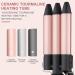 3 Barrel Curling Iron - Professional Hair Waver for Women Ceramic 1 Inch 25mm Triple Barrel Hair Curler Wand Crimper Fast Heating Anti-scalding Hair Styler Set(Black) - Buy Online on GoSupps.com