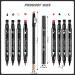 10 Pack Liquid Eyeliner Stamp Set | Waterproof Smudgeproof Long Lasting Pen | 8 Eyeliner Stamps, 2 Eyebrow Pencils | Variety of Designs - Buy Online on GoSupps.com