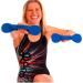 Buy BECO BeFlex Aqua Dumbbells - Water Fitness Dumbbells in Blue | International Shipping Available - Buy Online on GoSupps.com