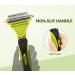 Pecute Double Sided Dog Brush and Comb Set for Grooming | Removes Loose Undercoat Knots and Mats | Dog Grooming Tools | Green - Buy Online on GoSupps.com
