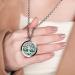 Aromatherapy Essential Oil Diffuser Necklace - Tree of Life Stainless Steel Locket Pendant - Buy Online on GoSupps.com