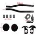 VAQM Bike Aero Bars | Cycling Handlebar Rest for Road and Mountain Bikes - Black - Buy Online on GoSupps.com
