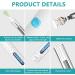 WiFi Ear Wax Removal Kit with Camera | 6 LED Otoscope | IP67 Waterproof | App Control | Suitable for Adults, Kids, Pets | Black - Buy Online on GoSupps.com