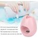 Buy Mini LED Nail Lamp - 16W Pink Rose Shape UV Gel Nail Dryer - Fast-Drying USB-Powered Single Finger Button - Buy Online on GoSupps.com