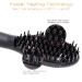 Buy Ionic Hair Straightener Brush | Frizz-Free Heated Beard Brush with 3 Temp Settings & Auto Shut Off - Buy Online on GoSupps.com
