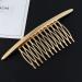 QUUPY Hair Comb 4.3 - Alloy Curved Teeth Hair Clip for Women | 2 Pack (Gold & Silver) - Premium Hair Accessory for Effortless Styling - Buy Online on GoSupps.com