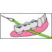 I Dontix Brace X-Floss Green - Easy-to-Use Dental Floss for Efficient Cleaning - Buy Online on GoSupps.com