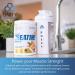 Unity Supplements Flavoured Creatine Monohydrate Powder - Promotes Muscle Growth Recovery Strength & Performance - 5g Pure Creatine - 60 Servings (400g) - Easy Mix Formula (Pineapple Punch) - Buy Online on GoSupps.com