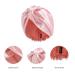RunSure Silk Bonnet - 22 Momme Silk Sleep Cap for Women, Pink - Elastic Band for Straight, Curly, Frizzy Hair - Buy Online on GoSupps.com