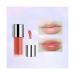 Tinted Lip Balm, Essence, Lip Polish, Lip Gloss, Moisturizes Pouty Lips and Modifies Lip Lines(#01apricotpeachcolor)
