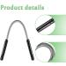 2-Piece Black Facial Hair Remover Set - Manual Epilator Tools for Quick and Easy Hair Removal - Buy Online on GoSupps.com