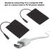 USB Heating Pillows - Carbon Fiber Electric Heating Pillows for Clothing | Foldable & Portable Warmth - Buy Online on GoSupps.com