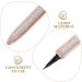 FRCOLOR Eyeliner Pen Made of HighQuality Material Liquid Eyeliner With Glitter For Festival Look 138x15cm golden - Buy Online on GoSupps.com