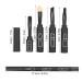 4 in 1 Telescopic Makeup Brushes Set - Retractable Lipstick Eyebrow Eyeshadow & Face Brush - Portable Cosmetic Tool for Home Travel & Beauty Salons (Black - Buy Online on GoSupps.com