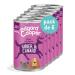 Edgard & Cooper Dog P t (Game & Duck 400g x 6) Grain Free Fresh Meat & Quality Protein Real Ingredients for Dogs Hypoallergenic No Added Sugars