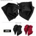 Hair Bows for Women Bows for Hair Ribbon Hair Clips 2PCS Black Red Hair Bow Satin Bow Hair Clips Large Silky Ribbon Bows Hair Accessories for Women Girls Short Type - Buy Online on GoSupps.com