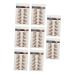OHPHCALL 9 sheets Eyebrows Hairlike Artificial Sticker Temporary Imitation False Eyebrow Shaping Stickers