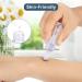 10ml Glass Roll On Bottles - 10 Pack Essential Oil & Perfume Roller Bottles with Stainless Steel Roller Ball & Bamboo Lids | International Shipping - Buy Online on GoSupps.com