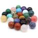 Natural Crystal Rough 16mm Round Natural Crystal Quartz Transfer Ball Polished Gemstone Beads Specimen DIY Jewelry Home Natural Stone (Color : Red Stone Size : 1PC) - Buy Online on GoSupps.com
