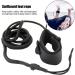 Surfboard Leash - PVC Safety Rope for Shortboard, Longboard & Paddleboard | Ankle Strap Protection in Black - Buy Online on GoSupps.com