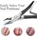 PSGS Professional Stainless Steel Cuticle Nail Nipper Clipper Nail Art Manicure Pedicure Care Trim Plier Cutter Beauty Nail Tools (Color : Style-1) - Buy Online on GoSupps.com