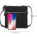 AOCINA Lightweight Crossbody Purse for Women - Small Travel Bag with Multi Zipper Pockets (A-black) - Buy Online on GoSupps.com