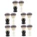 Beaupretty 10 STK Manual Razor Brazil Shaving Tool multi -purpose brushes Decorative shaving brush Comfortable razor brush Beard brushes Cleaning accessories Wood handle Handbook 10.5x3.3cmx5pcs as shown x 5 pieces