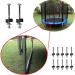 Trampoline Enclosure Pole Gap Spacers - Set of 12 Galvanized Steel Screws for Trampoline Stability - Buy Online on GoSupps.com