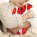 Poppy Hot Water Bottle with Fluffy Cover - 2L Cozy Nights & Pain Relief for Back Neck & Shoulders - Buy Online on GoSupps.com