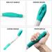 Long Handle Bottom Wiper Set for Independent Living - Household & Travel | Toilet Assist Tool 2pcs - Buy Online on GoSupps.com