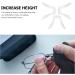 Ciieeo 3pcs U Shaped Silicone Eyeglass Nose Pads - Comfortable Support for Glasses & Sunglasses - Buy Online on GoSupps.com