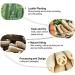 6 Pcs Natural Luffa Sponge Set - Biodegradable Luffa Sponges for Body Washing Shower Scrubs & Kitchen Cleaning - Buy Online on GoSupps.com