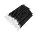 50pcs Disposable Brush Fine Tip for Accurate Application Multifunctional Wands with Storage Case Makeup Tool