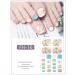 22 Sheets Toe Stickers Full Wraps Toenail Polish Strips for Women Strips Self Adhesive Decals Toe Stickers Full Wraps for Women Art Toe Polish Stickers Full Style Fh13 - Buy Online on GoSupps.com