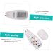Mikikit 1 Set Moisture Tester Face Moisture Test Pen Skin Analyzer Device Facial Skin Analyzer Moisture Meter Skin Softness Analyzer Face Hydration Tester Abs Fuel Meter Water Oil White - Buy Online on GoSupps.com