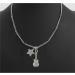 Oralgo Guitar Star Collarbone Chain Necklace | Adjustable Metal Music-Inspired Jewelry for Women - Buy Online on GoSupps.com