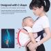 HINATAA Breathable Baby Sling | Adjustable Baby Carrier Wrap with Quick Dry Thick Shoulder Straps | Suitable for 0-36 Months Baby | Pink B - Buy Online on GoSupps.com