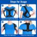 ACWOO Posture Corrector: Adjustable Back Brace for Men & Women - Relief from Neck, Shoulder & Back Pain - Hunchback Correction - Buy Online on GoSupps.com